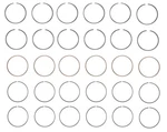 Enginetech C10246 Premium Piston Rings For 98-09 Dodge Cummins 5.9L/359 L6. Fixed Price $132.77.