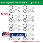8X 03-10 Ford 6.0L Powerstroke Diesel Dorman Fuel Injector O-ring &top Seal. Fixed Price $25.56.