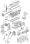 Genuine Volkswagen Engine Crankshaft Sealing Flange Gasket 026-103-181-B. Fixed Price $16.75.
