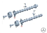 Genuine Mercedes-benz A1770513700 / A1770511000 Camshaft Inlet And Outlet. Fixed Price $694.29.