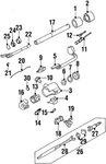 Genuine Gm Turn Signal Headlamp Dimmer Windshield Wiper And Washer Lever 1924466. Fixed Price $86.74.