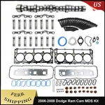 Cam Shaft Mds Lifters Kits For 06-08 5.7 Dodge Ram 2500 3500 Hemi 53022064AA Da. Fixed Price $278.00.