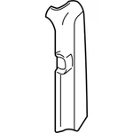 Genuine Ford Body D-pillar BK3Z-6141039-B. Fixed Price $255.37.