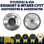 Genuine Oem Hyundai Kia Exhaust & Intake Cvvt 243702G750 243502G750. Fixed Price $190.00.