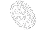 Genuine Volkswagen Engine Timing Camshaft Gear 06A-109-105-D. Fixed Price $146.23.