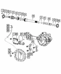 Genuine Mopar 2006-2011 Dodge Ram 1500 Axle Intermediate Shaft Right 52114636AB. Fixed Price $94.49.