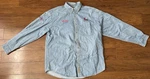 Gear For Sports Denim Button Down Shirt Coors Light Buddy Lazier Indy Racing Xl. Fixed Price $29.99.