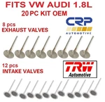 Trw Crp Oe Engine Exhaust Valves, Intake Kit 20PCS Fits Audi Vw 1.8,2.7. Fixed Price $164.00.