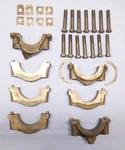 Jaguar 3.8L Engine Main Bearing End Caps. Fixed Price $185.00.