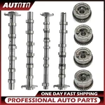 Intake & Exhaust Camshafts + Adjuster Kit For 12-16 Mercedes-benz 3.5T. Fixed Price $110.39.
