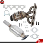 Both Front Manifold & Rear Catalytic Converter For Hyundai Accent 2012-2017 1.6L. Fixed Price $86.15.