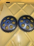 Saab C, 9000 Timing Chain Sprockets, Camshaft Pulleys Part #750012. Fixed Price $36.25.