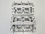 Very Nice Pair Used Original Porsche 911 3 Bearing 6 Hole Camshaft Housings Nla. Fixed Price $600.00.