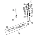 Genuine Mopar Rocker Arm Bridge J3236513. Fixed Price $27.37.