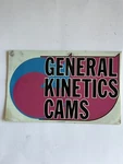 Original Vintage Nos General Kinetics Cams Water Transfer 8.75X5 (3T). Fixed Price $24.99.