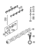 Genuine Mopar Engine Camshaft 53022065AA. Fixed Price $404.82.