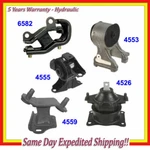Engine & Trans Motor Mount For 05-06 Honda Odyssey 3.5L Lx / Ex Set Of 5PCS M415. Fixed Price $79.08.