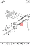 Genuine Porsche 718 Boxster Cayman Camshaft Outlet Cylinders 1-3 0PB109103C. Fixed Price $1451.71.