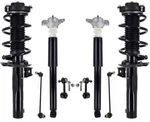 Front Complete Struts Rear Shocks & Links Fits Jetta 2005-18 W/ 55 Mm Housing. Fixed Price $487.00.