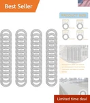 Compatible M10 16MM Steel Shim Washer Set 48PCS 0.1/0.2/0.3/0.5MM Each 12PCS .... Fixed Price $29.38.