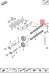 Genuine Porsche 718 Boxster Cayman GT4 Camshaft Inlet Cylinders 4-6 0PB109102C. Fixed Price $1451.71.