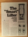 ENG98 Article Engine The Smart Lifter Rhoads Variable-duration Hydraulic 11/85 3. Fixed Price $10.99.