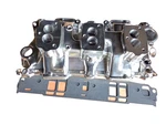 1957-95 Sbc 262-400 C.i.d. 3X2 3-BOLT Carb Dual Plane Intake Manifold 5500 Rpm. Fixed Price $299.99.