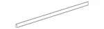Genuine Nissan Body Trim Molding 80870-ZB010. Fixed Price $103.38.