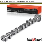 1X Engine Camshaft For Hyundai Accent Kia RIO5 2006-2011 L4 1.6L 2420026704. Fixed Price $57.99.