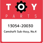 13054-20030 Toyota Camshaft Sub-assy, NO.4 1305420030, New Genuine Oem Part. Fixed Price $850.49.