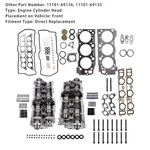 2* Cylinder Head & Gaskets Bolts For Toyota 3.4L 5VZFE Tacoma 4RUNNER 95-04. Fixed Price $1199.65.