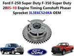 Ford F250 Sd F350 2005-10 Engine Timing Camshaft Phaser Sprocket 3L3E6C524KA. Fixed Price $33.00.