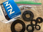 Honda CR250M Elsinore Engine Crank Shaft Main Bearings & Seal Set Mt 74. Fixed Price $73.95.