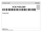 Genuine Bmw Guide Rail 11-31-7-574-397 New. Fixed Price $45.25.