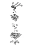 Genuine Mopar Exhaust Camshaft Right Side 68490084AA. Fixed Price $288.32.
