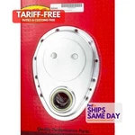 Racing Power R6040, One Polished Aluminum Sbc Timing Cover Perform. Fixed Price $94.71.