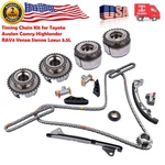 Timing Chain Kit Camshaft Sprocket For Toyota Avalon Camry Sienna Highlander 3.5. Fixed Price $184.00.