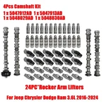 3.6L Camshaft Kit Rocker Arm Lifters For 2016-2024 Jeep Cherokee Dodge Chrysler. Fixed Price $609.10.