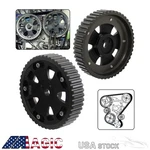 2PCS Cam Gears Pulley Kit For Mitsubishi Lancer Evo 1-9 Eclipse Dsm 4G63 2.0L Bk. Fixed Price $58.19.