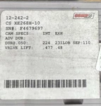 Comp Cams 12-242-2. Hydraulic Flat Tappet Sbc. Fixed Price $212.00.