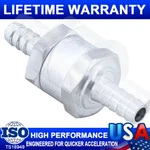5/16" 8MM Auminium One Way Check Valve Non Return Inline For Gas Oil Diesel Fuel. Fixed Price $6.99.