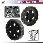 2PCS Adjustable Cam Gear For Mitsubishi Lancer Evo 1-9 Eclipse 4G63 2.0L Black. Fixed Price $42.90.