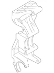 Genuine Volkswagen Alternator Bracket 022-260-087-F. Fixed Price $71.64.