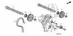 Genuine Acura Camshaft Rear 14200-RYE-A10. Fixed Price $389.40.