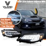 Vland For 2008-2014 Subaru Impreza Wrx Sti Led Headlight W/sequential Signals. Fixed Price $528.99.